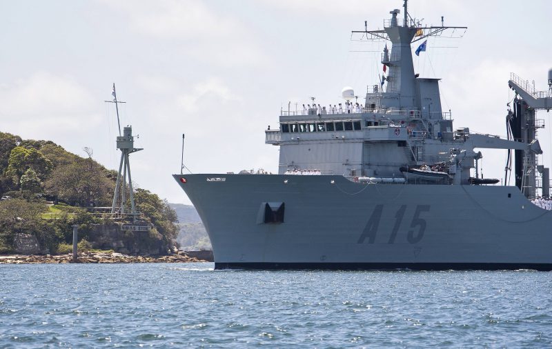 SPS Cantabria arrives at Fleet Base East